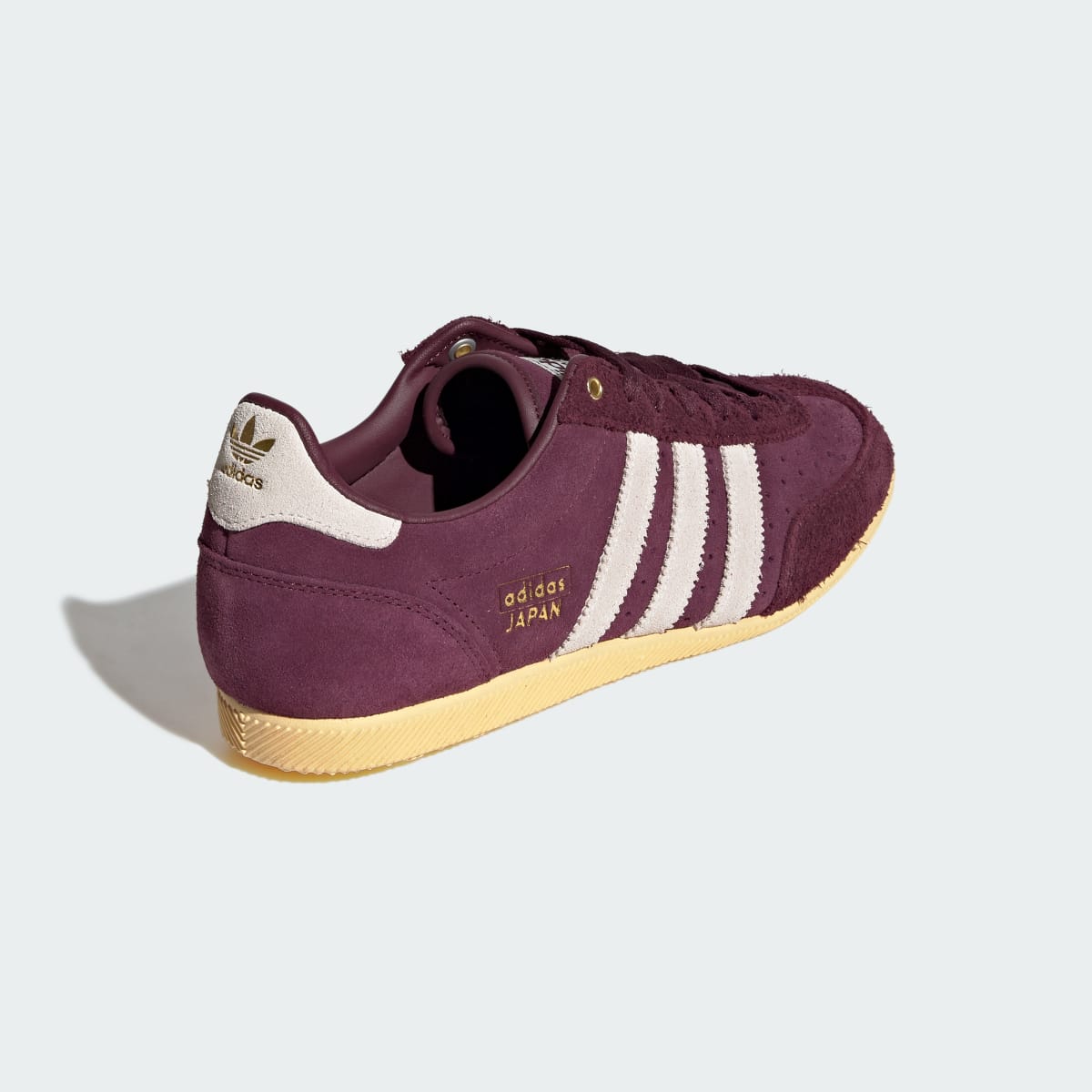 Adidas Women's JAPAN SHOES - Maroon / Cream White / Gold Metallic - Image 5