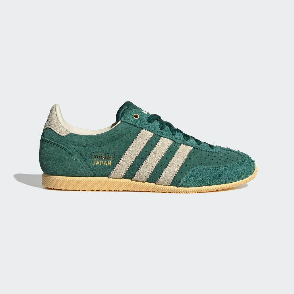 Adidas Women's JAPAN SHOES - Collegiate Green / Warm Vanilla / Gold Metallic - Image 1
