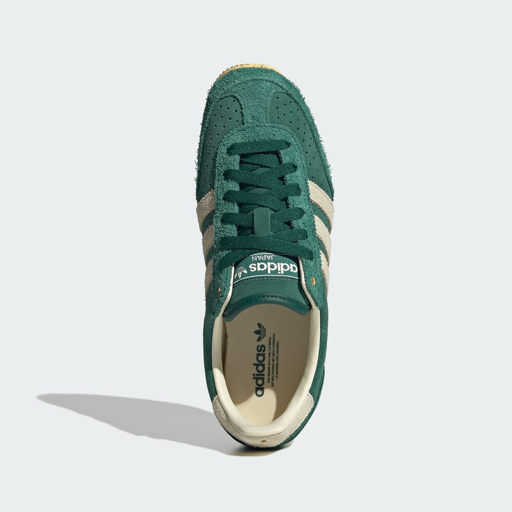 Adidas Women's JAPAN SHOES - Collegiate Green / Warm Vanilla / Gold Metallic - Image 2