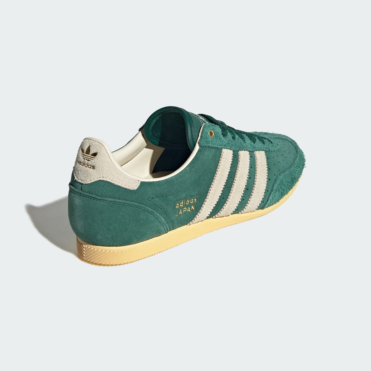 Adidas Women's JAPAN SHOES - Collegiate Green / Warm Vanilla / Gold Metallic - Image 5