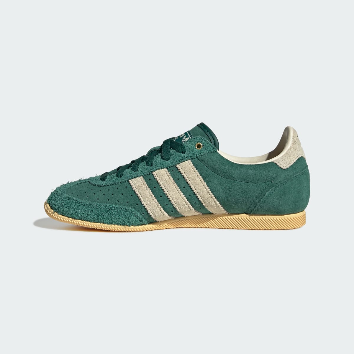 Adidas Women's JAPAN SHOES - Collegiate Green / Warm Vanilla / Gold Metallic - Image 6