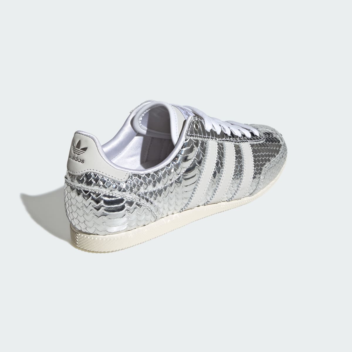 Adidas Women's JAPAN SHOES - Silver Metallic / Silver Metallic / Cloud White - Image 5