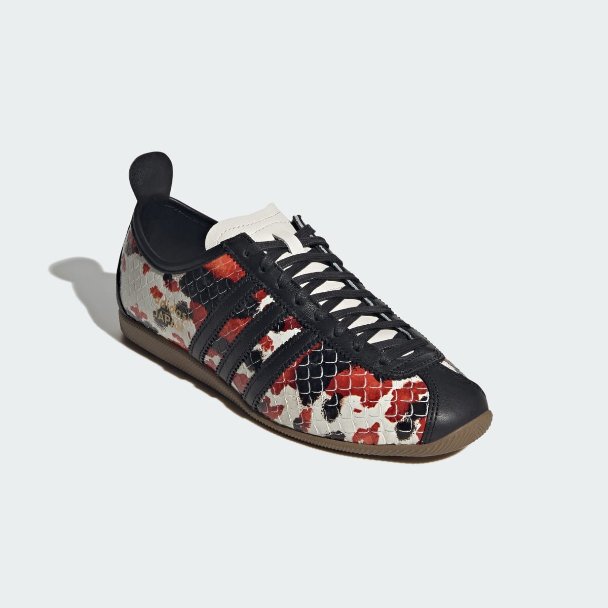 Adidas Men's JAPAN SHOES - Core White / Core Black / Collegiate Orange - Image 4