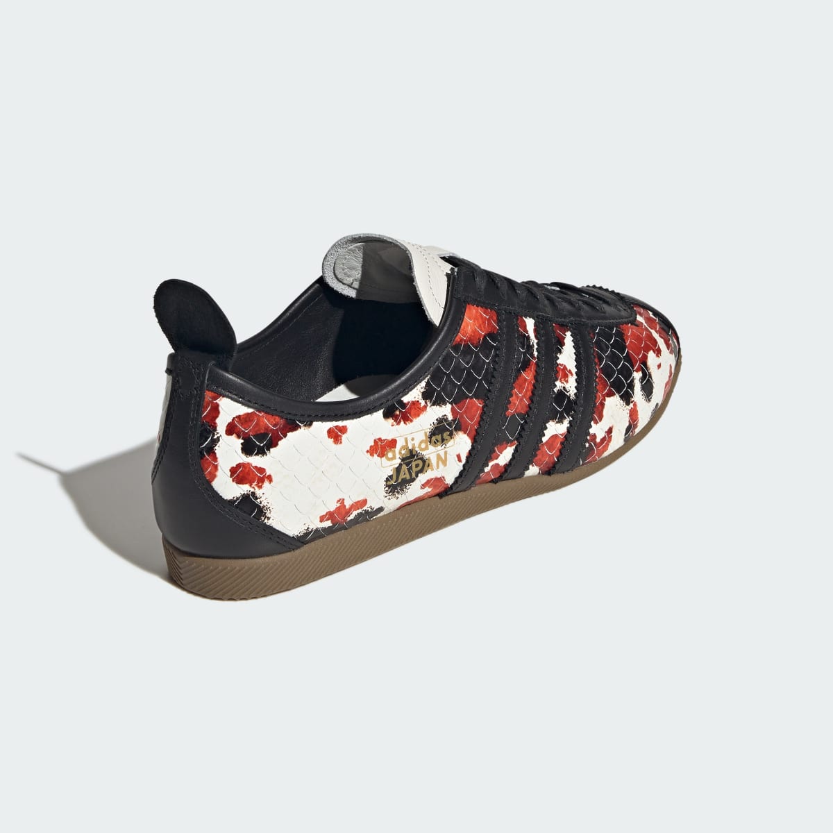 Adidas Women's JAPAN SHOES - Core White / Core Black / Collegiate Orange - Image 5