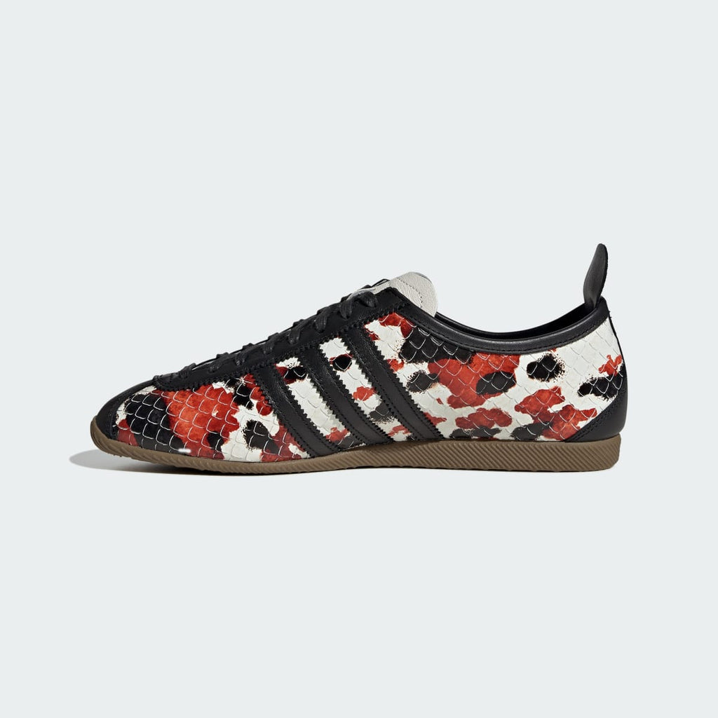 Adidas Women's JAPAN SHOES - Core White / Core Black / Collegiate Orange - Image 6