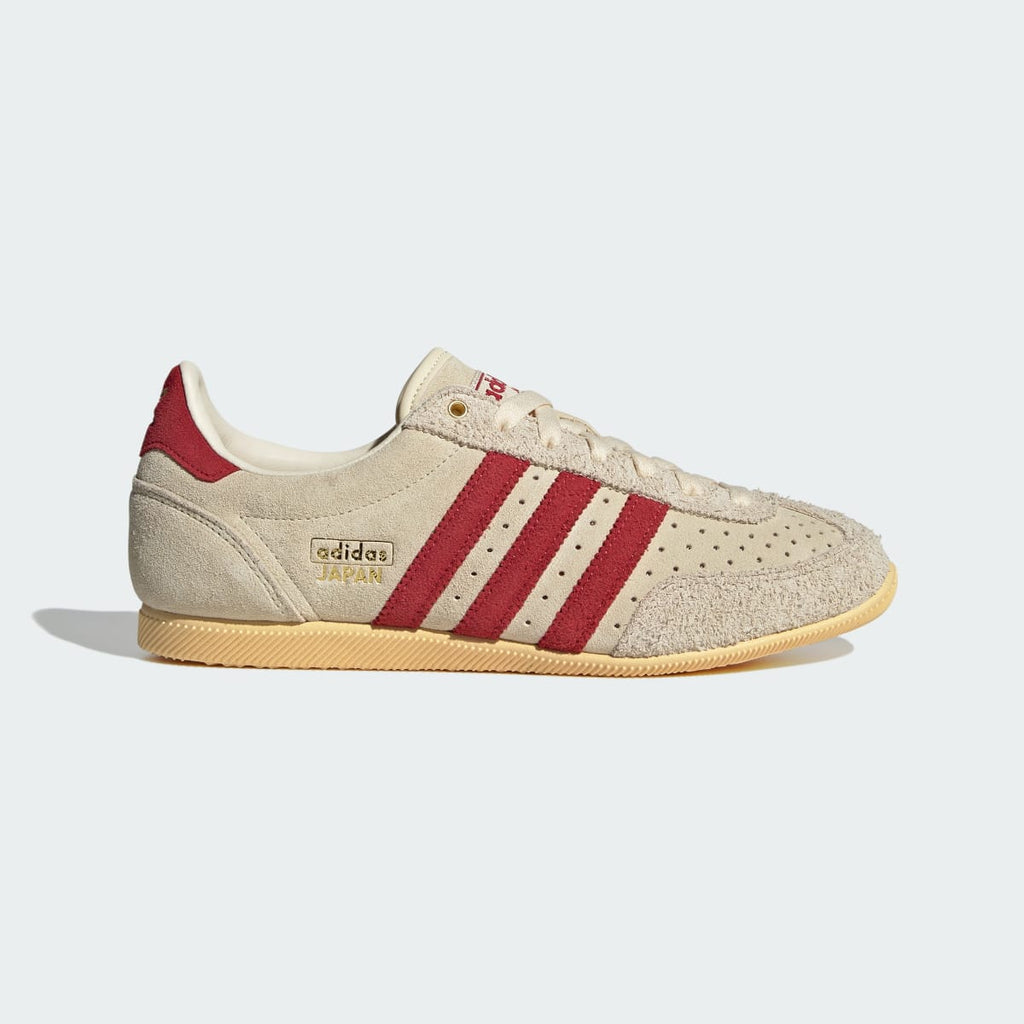 Adidas Women's JAPAN SHOES - Warm Vanilla / Team Victory Red / Gold Metallic - Image 1