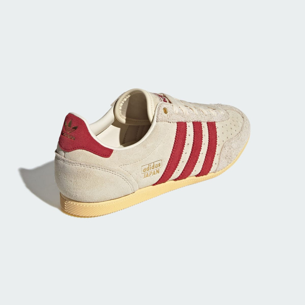 Adidas Women's JAPAN SHOES - Warm Vanilla / Team Victory Red / Gold Metallic - Image 5