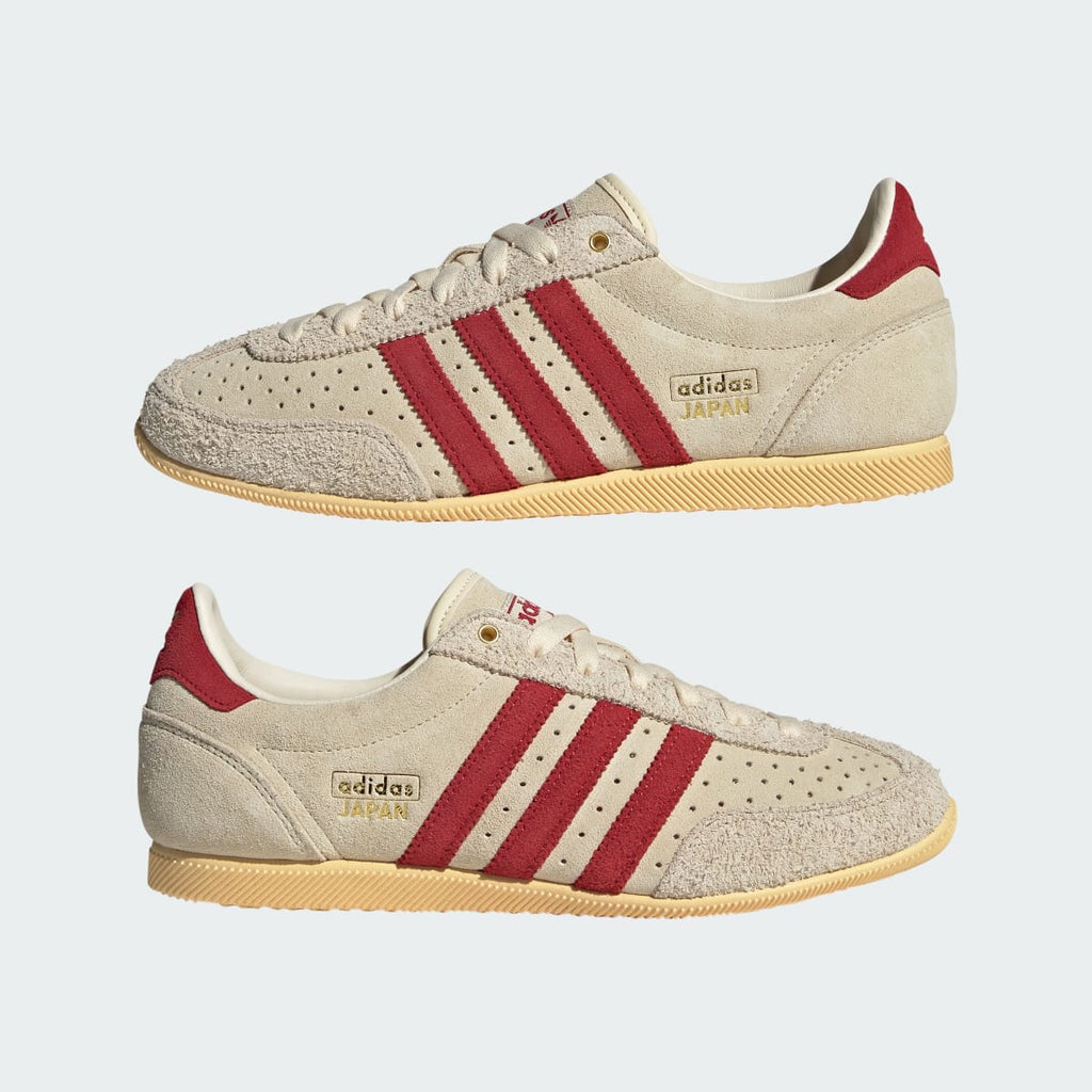 Adidas Women's JAPAN SHOES - Warm Vanilla / Team Victory Red / Gold Metallic - Image 7