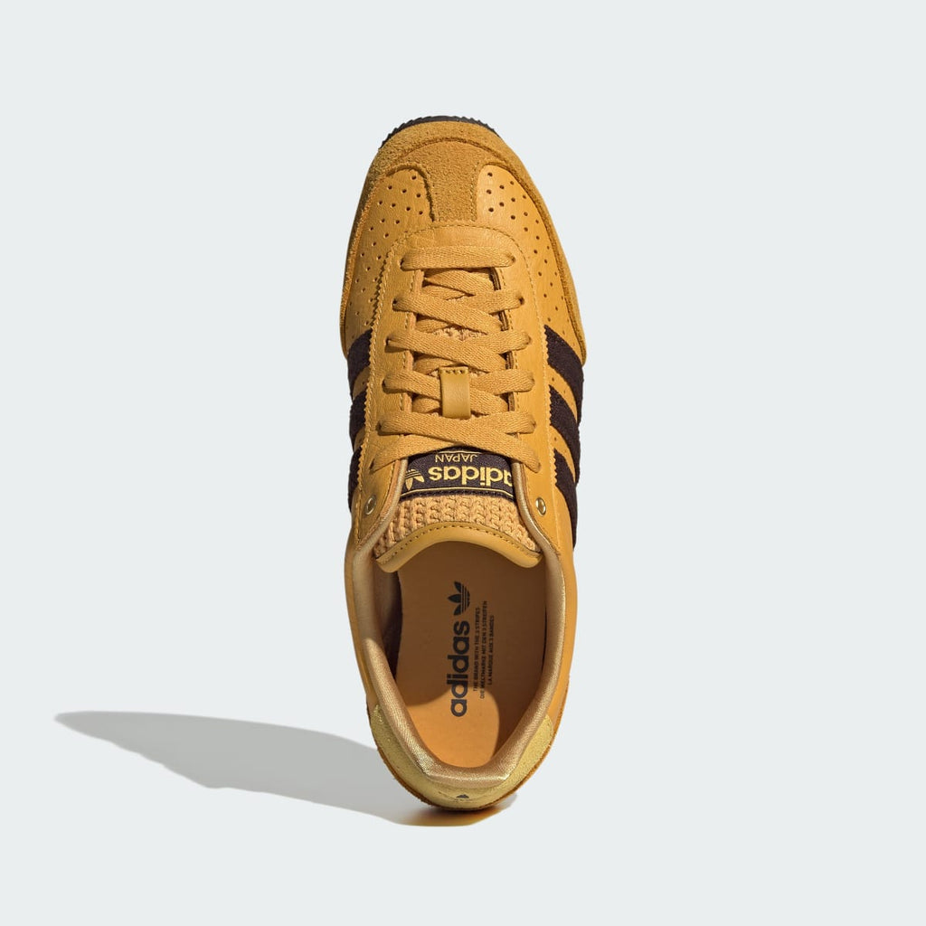 Adidas Women's JAPAN SHOES - Preloved Yellow / Aurora Coffee / Gold Metallic - Image 2