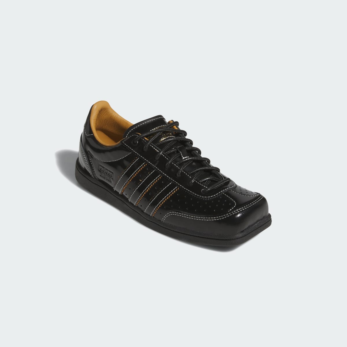 Adidas Women's JAPAN SQ SHOES - Core Black / Mesa / Gold Metallic - Image 4