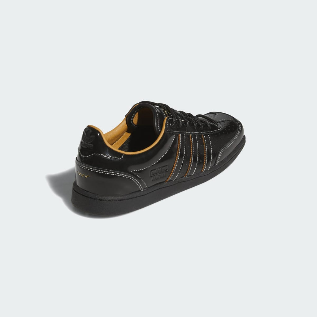 Adidas Women's JAPAN SQ SHOES - Core Black / Mesa / Gold Metallic - Image 5
