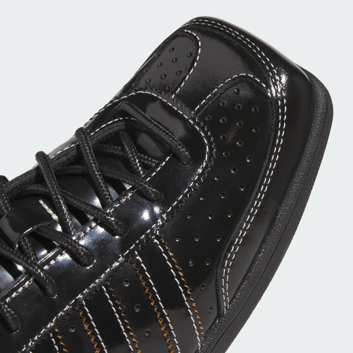 Adidas Women's JAPAN SQ SHOES - Core Black / Mesa / Gold Metallic - Image 9