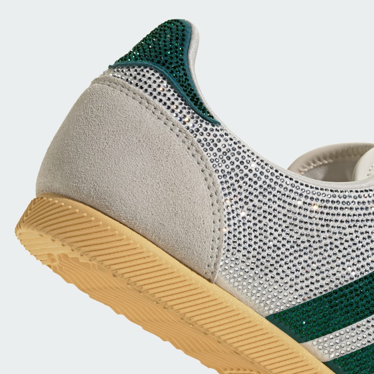 Adidas Women's JAPAN W - Core White / Rich Green / Orange Tint - Image 8