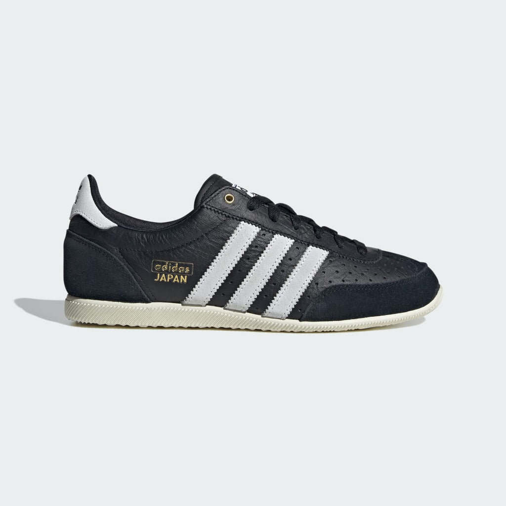 Adidas Women's Japan Shoes - Core Black / Cloud White / Gold Metallic - Image 1