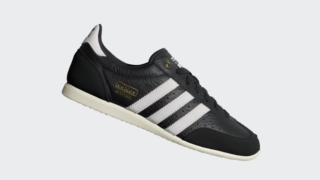 Adidas Women's Japan Shoes - Core Black / Cloud White / Gold Metallic - Image 2