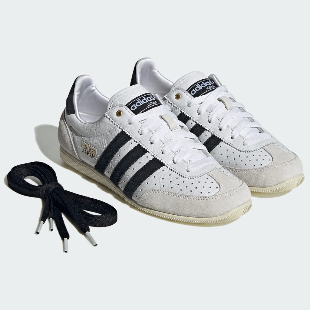 Adidas Women's Japan Shoes - Cloud White / Core Black / Gold Metallic - Image 11