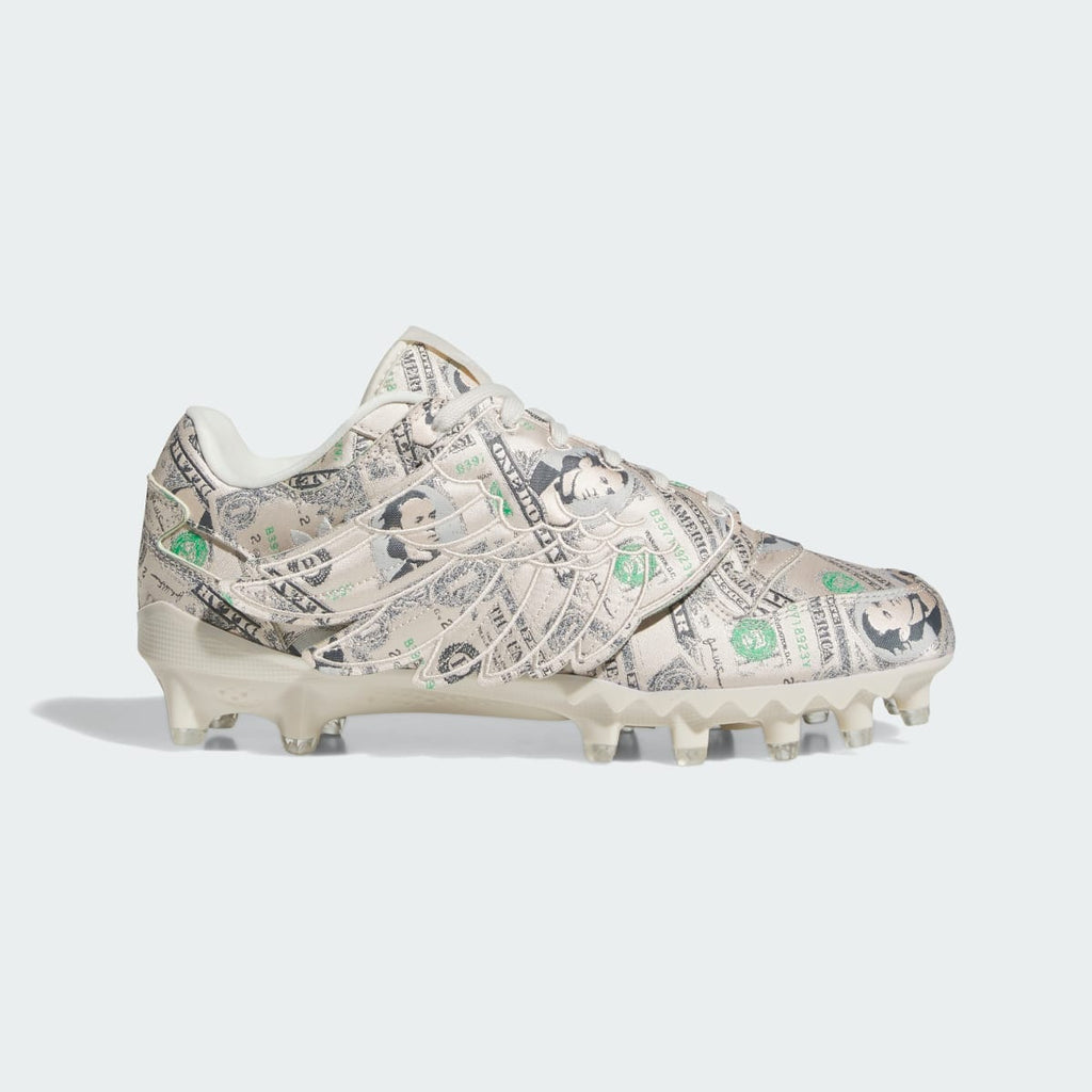 Adidas Men's Jeremy Scott Forum Cleat Low Football Cleat - Bliss / Off White / Bliss - Image 1