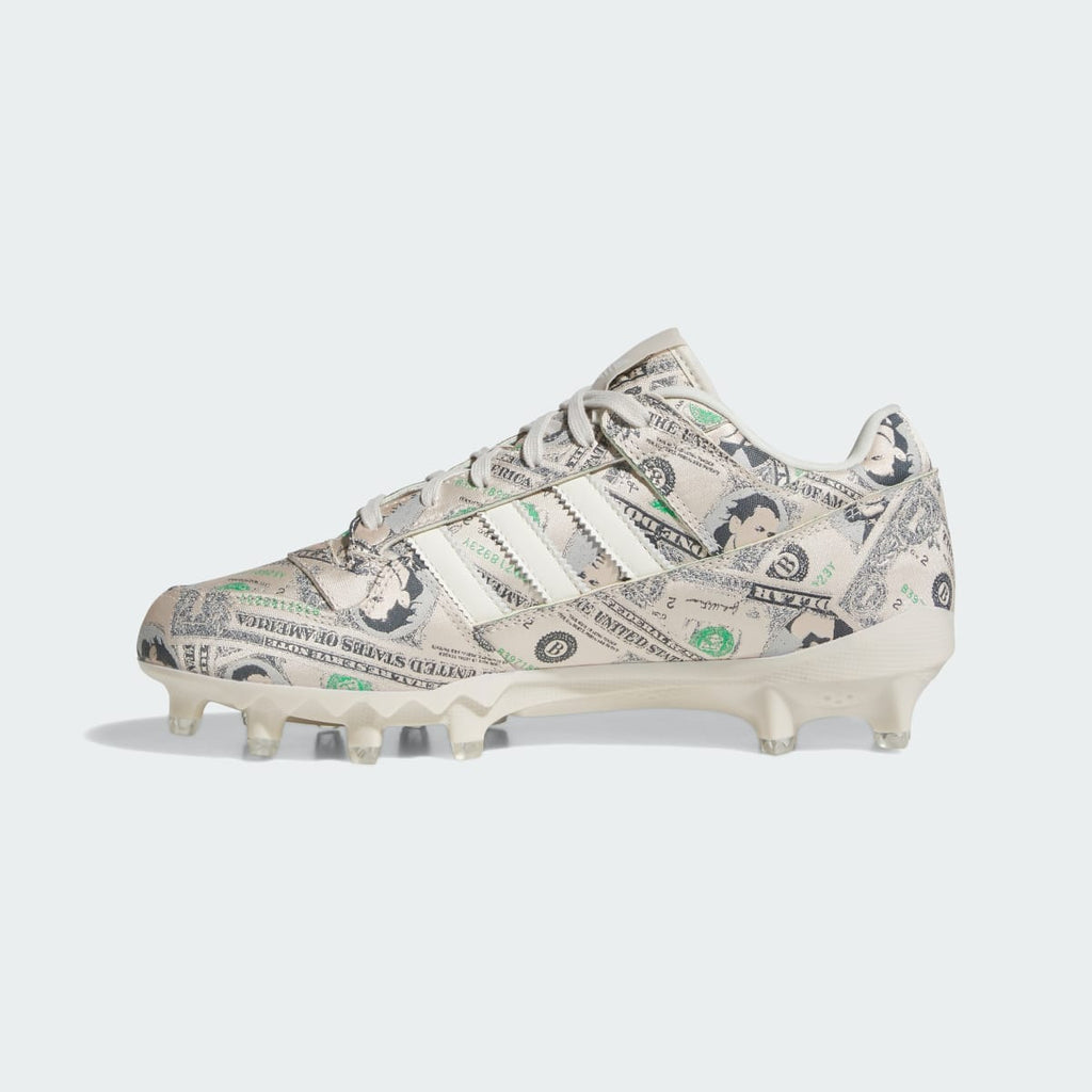 Adidas Women's Jeremy Scott Forum Cleat Low Football Cleat - Bliss / Off White / Bliss - Image 6