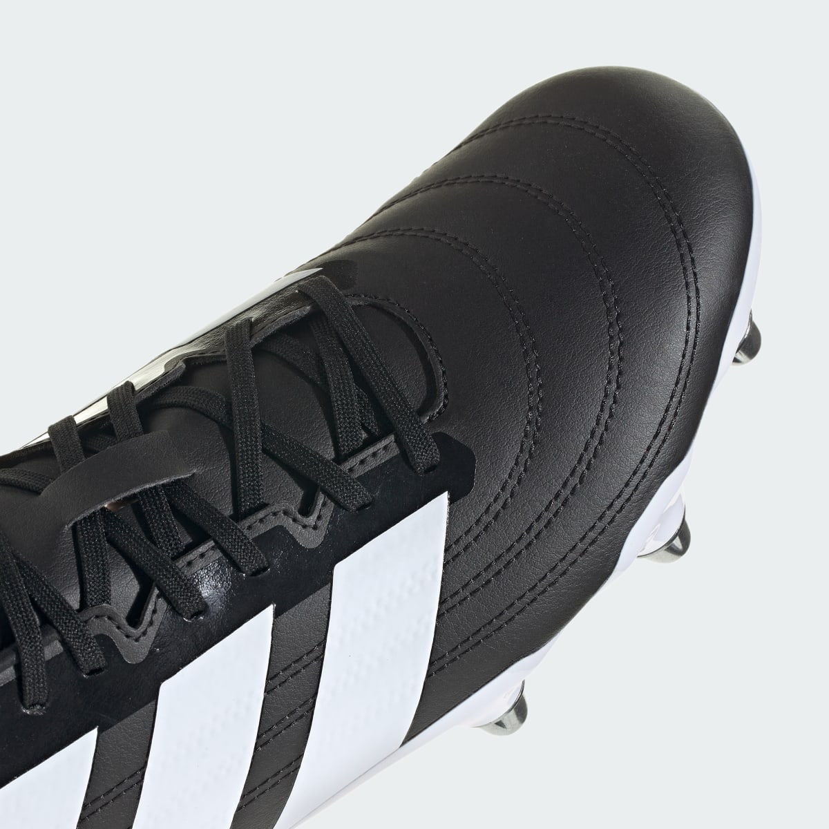 Adidas Women's KAKARI (SG) BOOTS - Core Black / Cloud White / Silver Metallic - Image 9