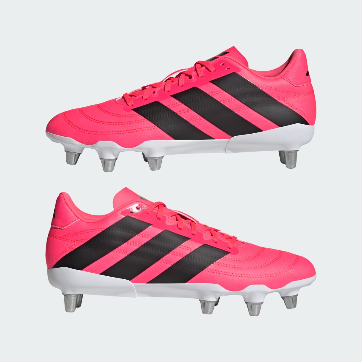 Adidas Men's KAKARI (SG) BOOTS - Solar Turbo / Core Black / Cloud White - Image 8