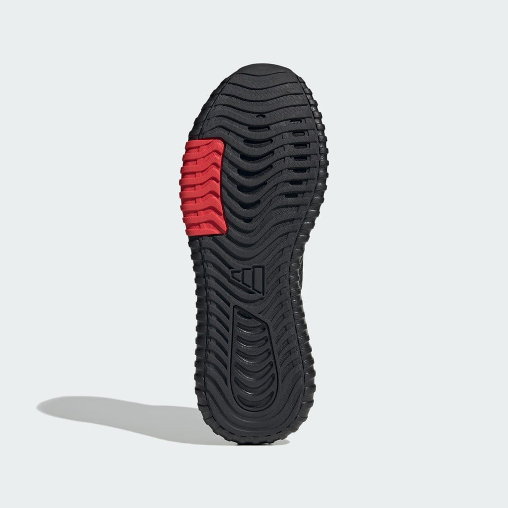 Adidas Men's Kaptir 4.0 Shoes - Core Black / Core Black / Pure Ruby - Image 3