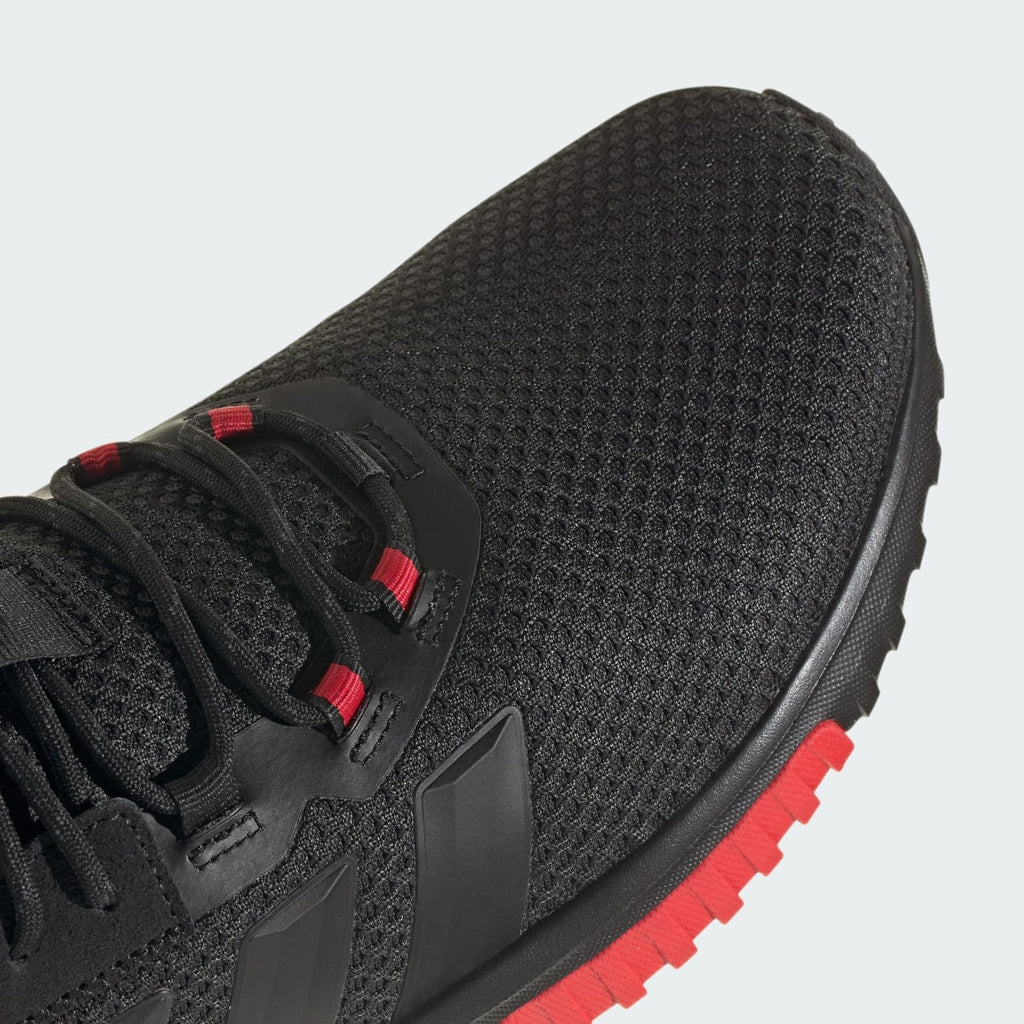 Adidas Men's Kaptir 4.0 Shoes - Core Black / Core Black / Pure Ruby - Image 9
