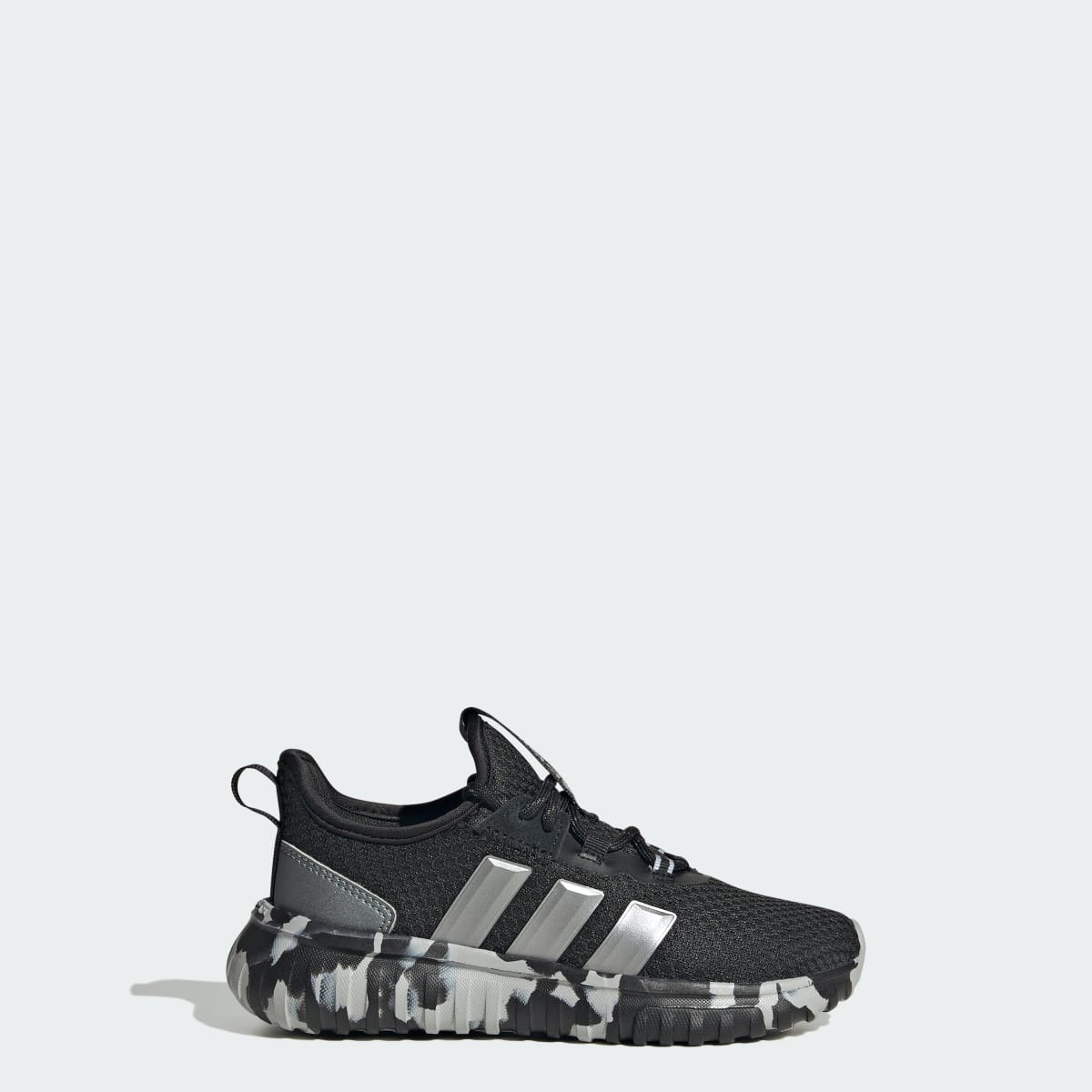 Adidas Kids' Kaptir 4.0 Shoes Kids - Core Black / Tech Grey Metallic / Grey Two - Image 1