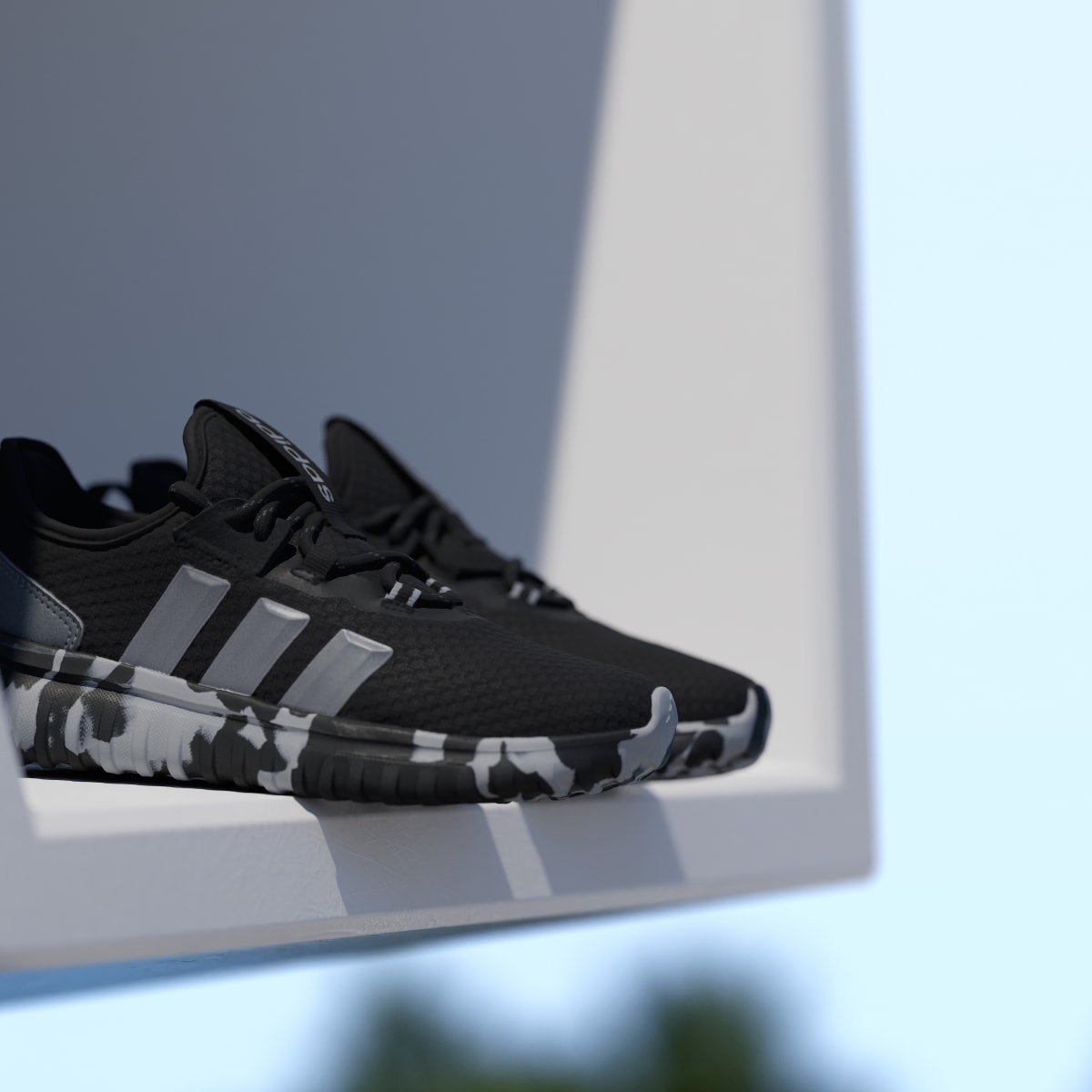 Adidas Kids' Kaptir 4.0 Shoes Kids - Core Black / Tech Grey Metallic / Grey Two - Image 10