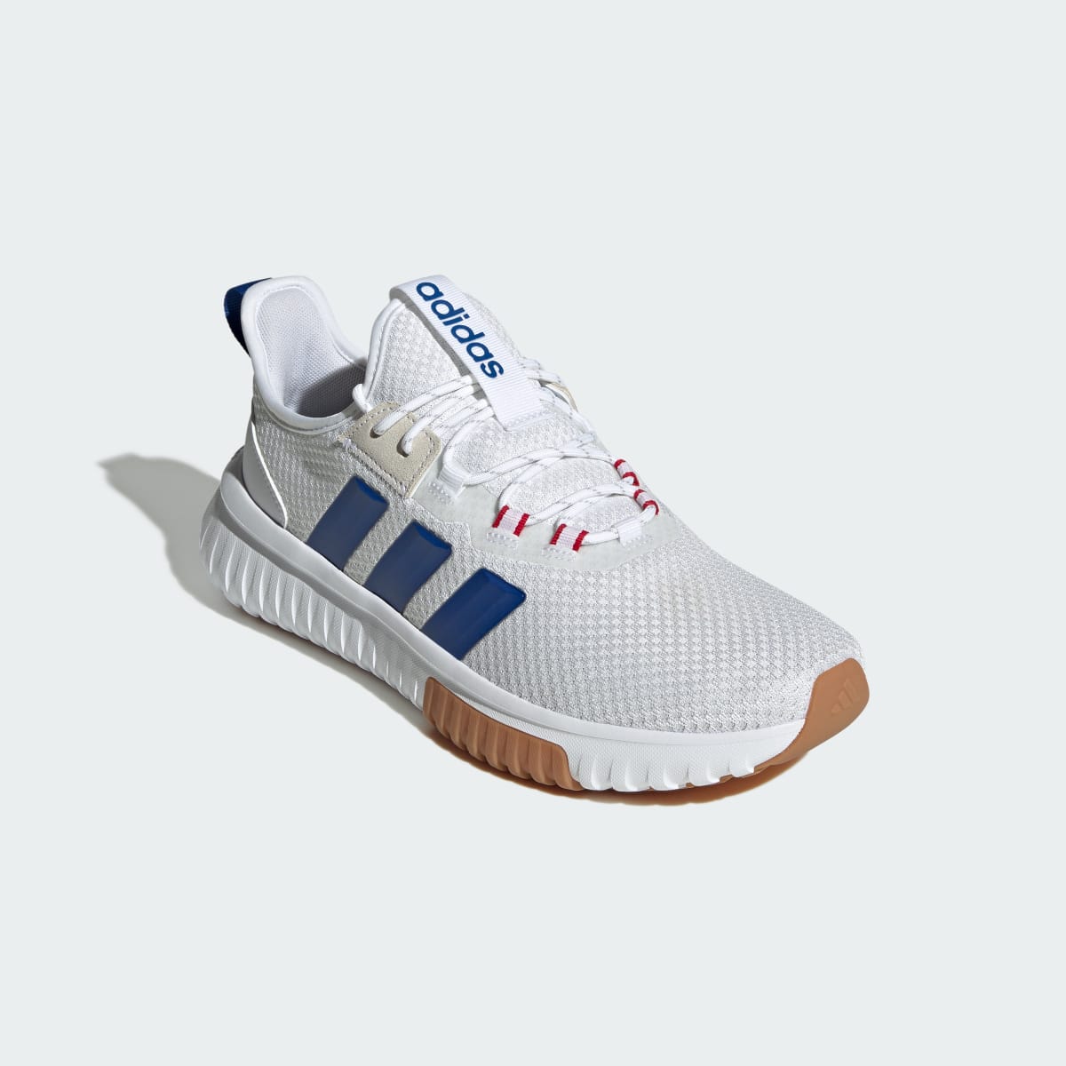 Adidas Men's Kaptir 4.0 Shoes - Cloud White / Royal Blue / Better Scarlet - Image 5