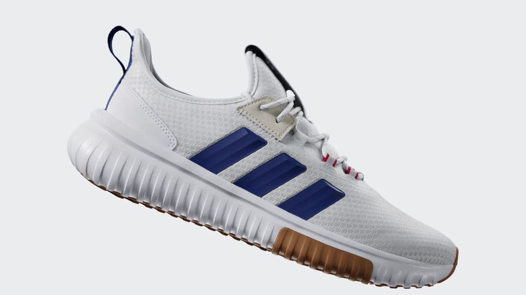 Adidas Men's Kaptir 4.0 Shoes - Cloud White / Royal Blue / Better Scarlet - Image 2