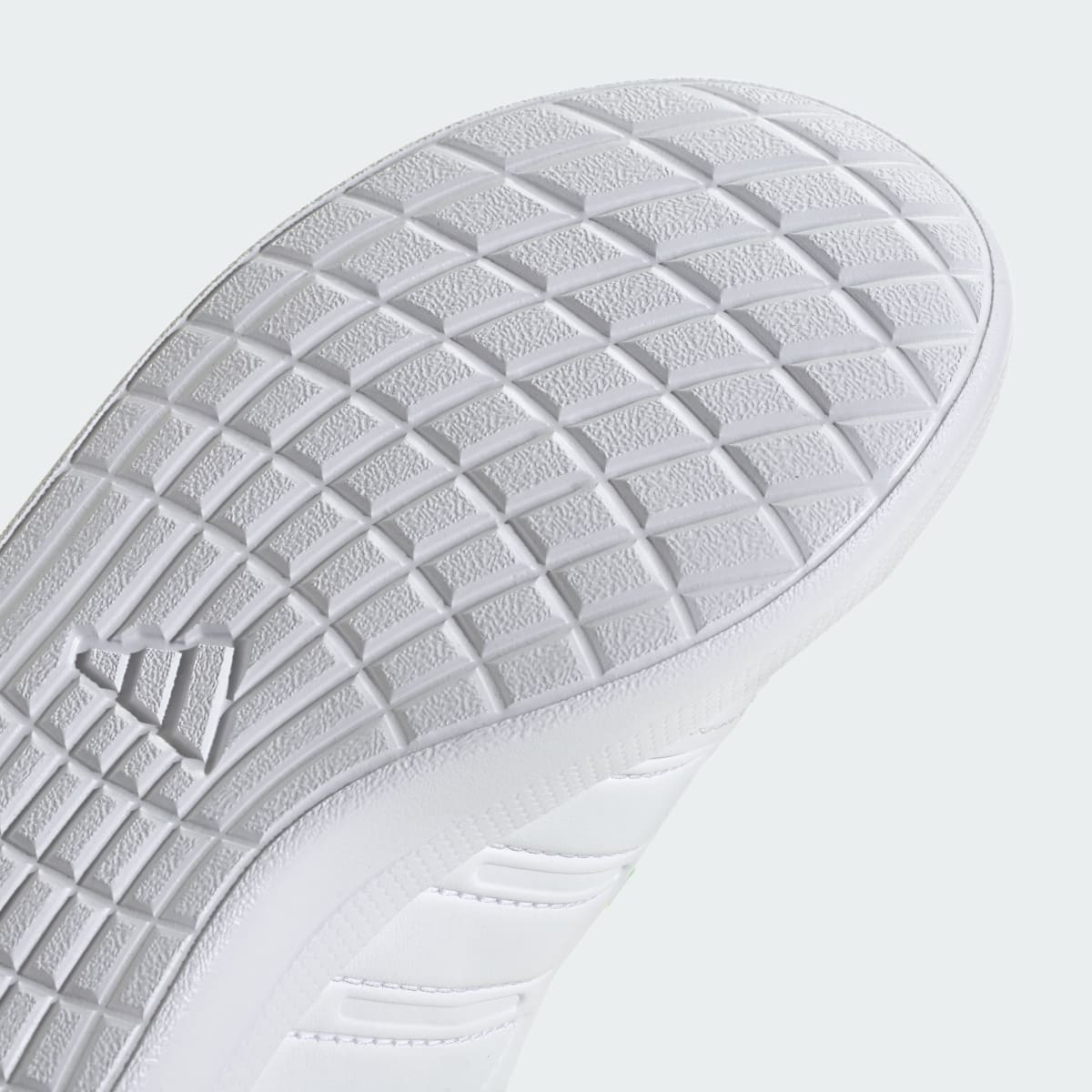 Adidas Kids' LIGHTORAMA COURT SHOES CHILDREN - Cloud White / Night Indigo / Screaming Green - Image 10