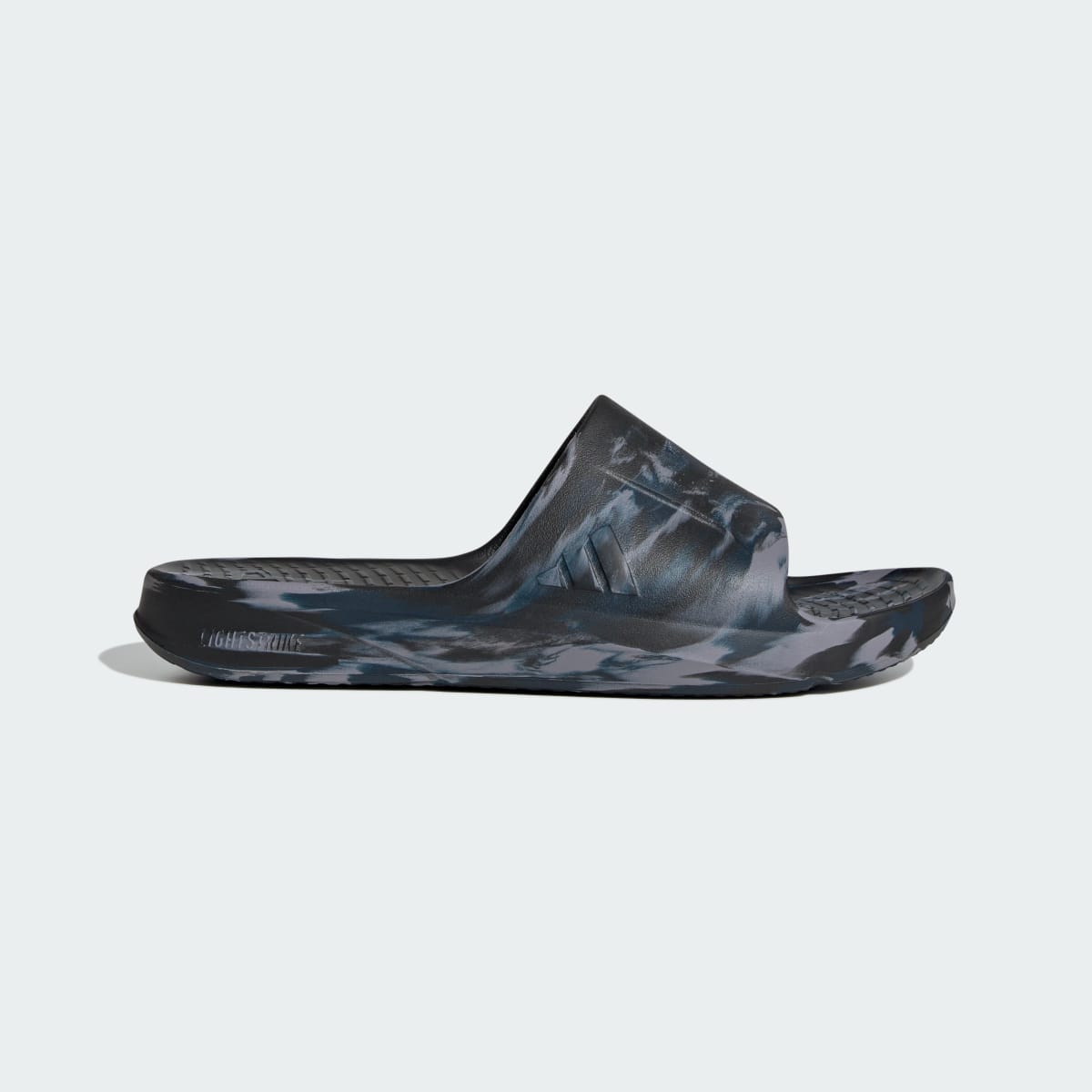 Adidas Women's LIGHTSHIFT SLIDES - Core Black / Aurora Ink / Slate - Image 1