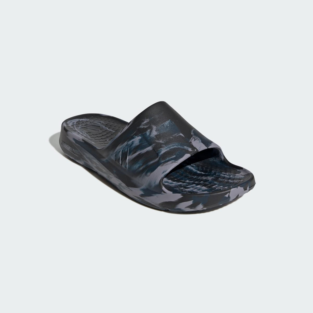 Adidas Men's LIGHTSHIFT SLIDES - Core Black / Aurora Ink / Slate - Image 5