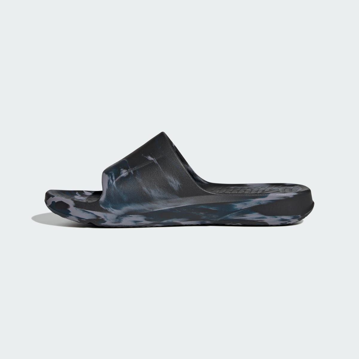 Adidas Women's LIGHTSHIFT SLIDES - Core Black / Aurora Ink / Slate - Image 7