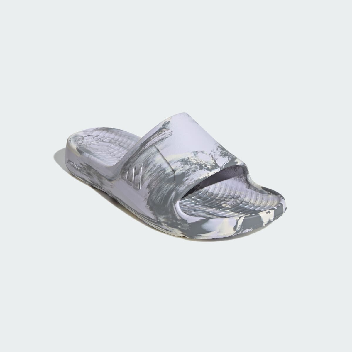 Adidas Women's LIGHTSHIFT SLIDES - Frozen Purple / Chalk White / Grey - Image 5