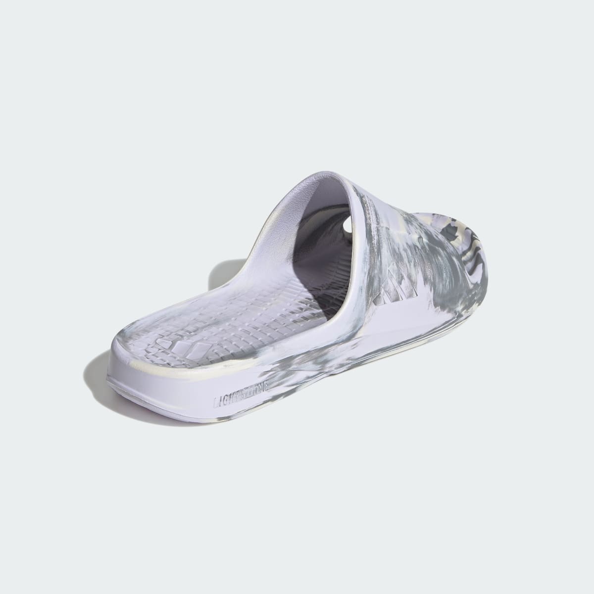 Adidas Women's LIGHTSHIFT SLIDES - Frozen Purple / Chalk White / Grey - Image 6