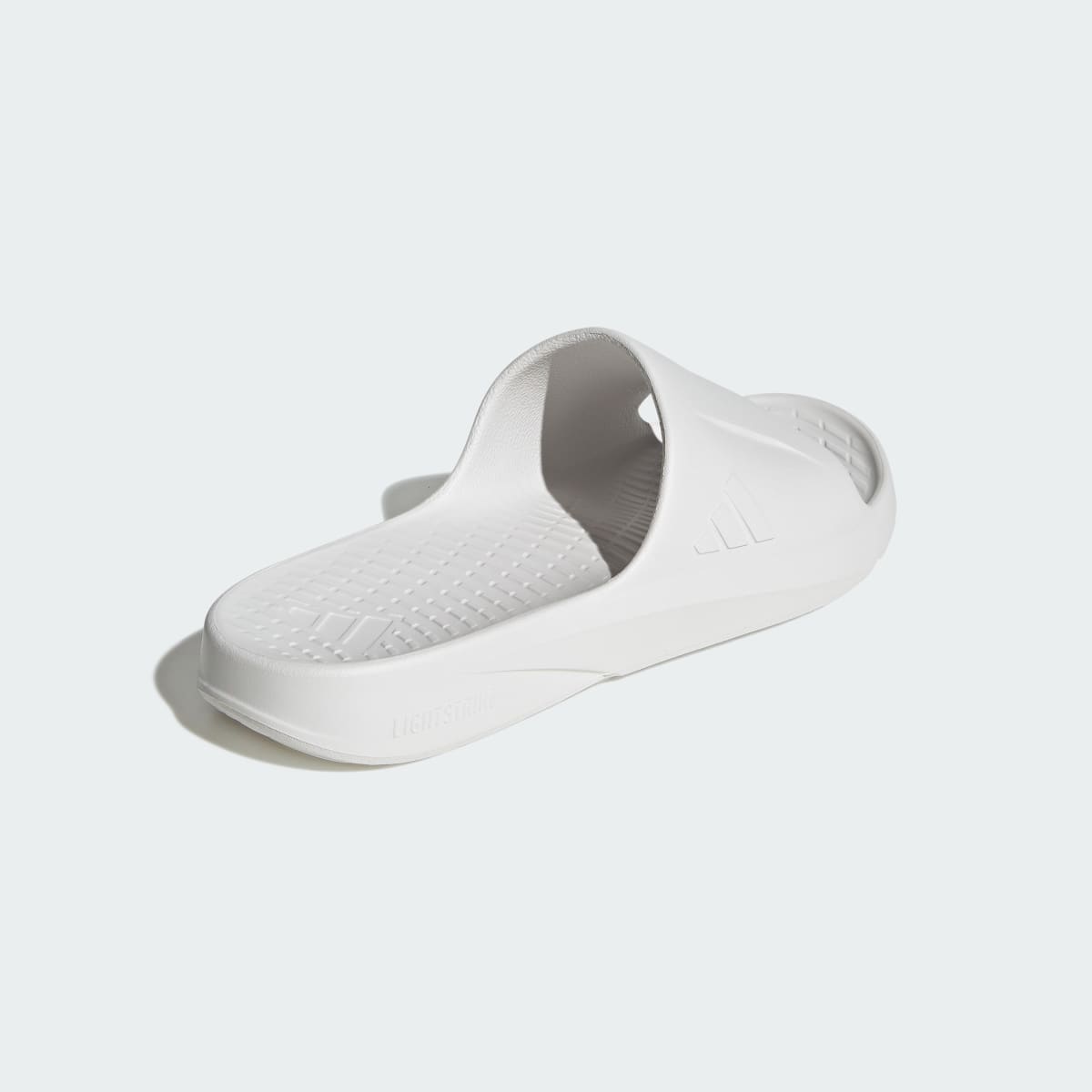 Adidas Men's LIGHTSHIFT SLIDES - Crystal White / Crystal White / Crystal White - Image 5
