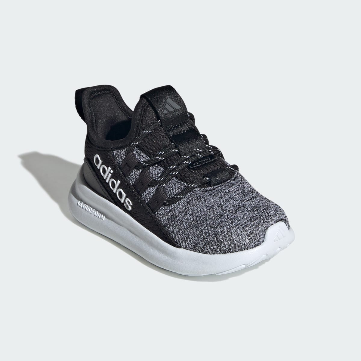 Adidas Kids' LITE RACER ADAPT 8.0 SHOES INFANTS - Core Black / Core Black / Cloud White - Image 4