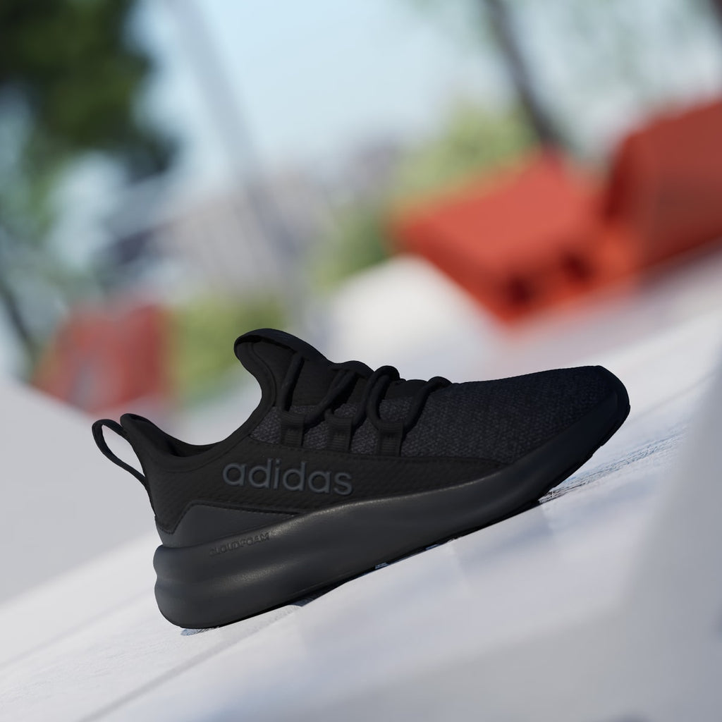 Adidas Kids' LITE RACER ADAPT 8.0 SHOES KIDS - Core Black / Core Black / Carbon - Image 3