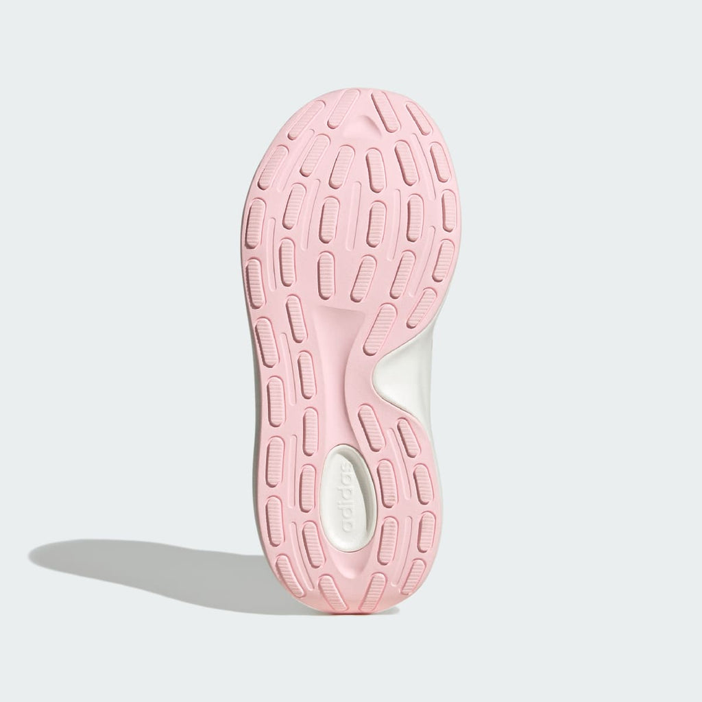 Adidas Kids' LITE RACER ADAPT 8.0 SHOES KIDS - Core White / Distilled Pink / Clear Pink - Image 3
