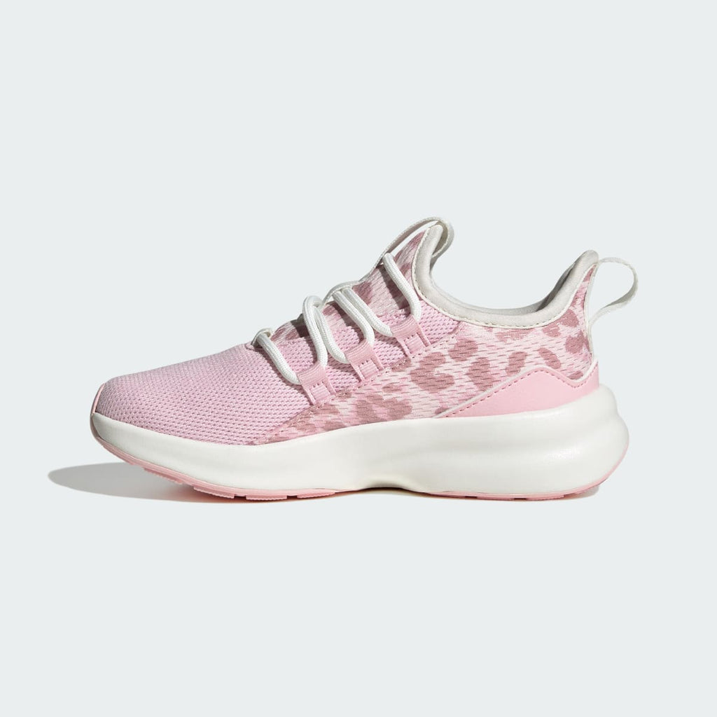 Adidas Kids' LITE RACER ADAPT 8.0 SHOES KIDS - Core White / Distilled Pink / Clear Pink - Image 6