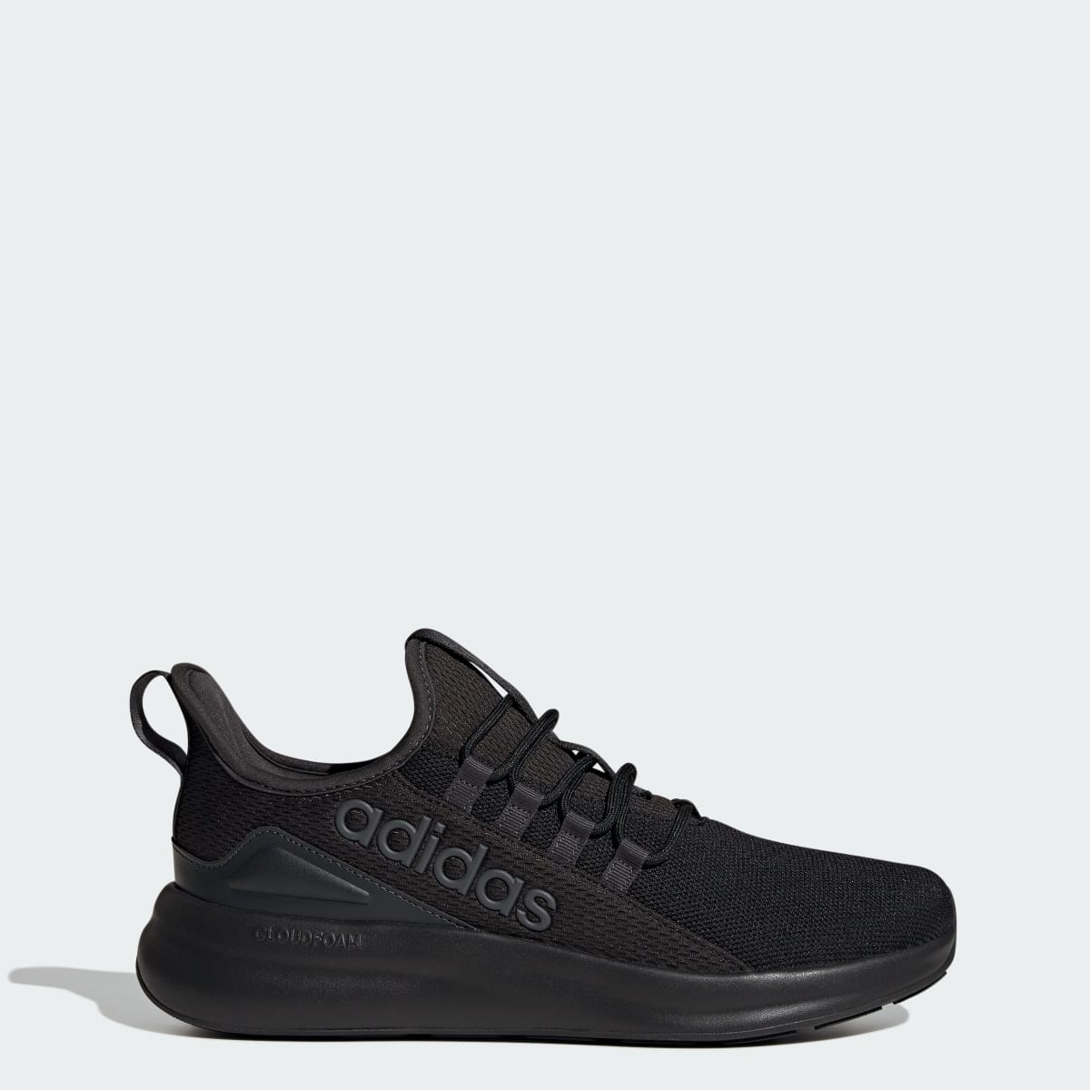Adidas Men's LITE RACER ADAPT 8.0 WIDE SHOES - Core Black / Core Black / Carbon - Image 1