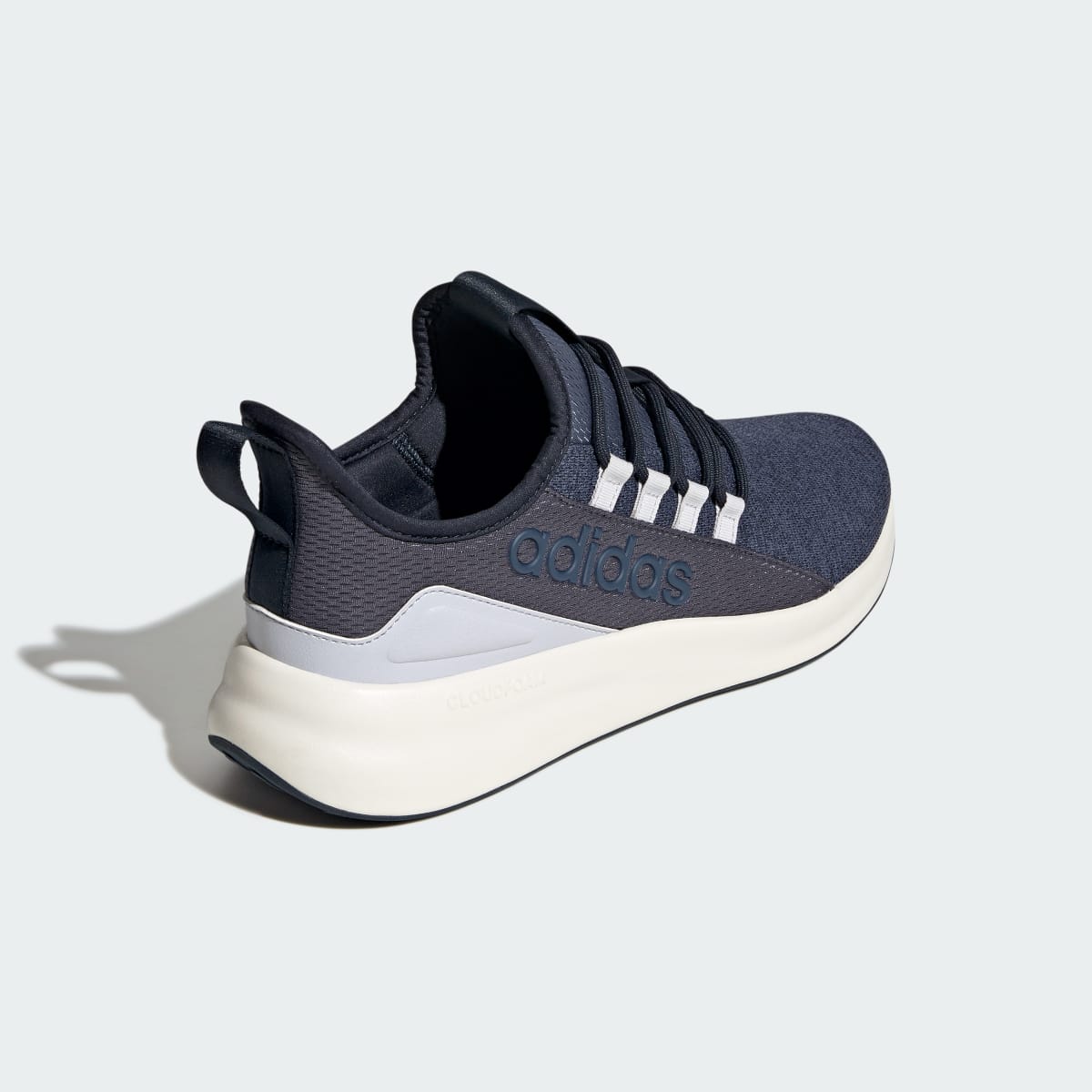 Adidas Men's LITE RACER ADAPT 8.0 WIDE SHOES - Preloved Ink / Shadow Navy / Dash Grey - Image 5