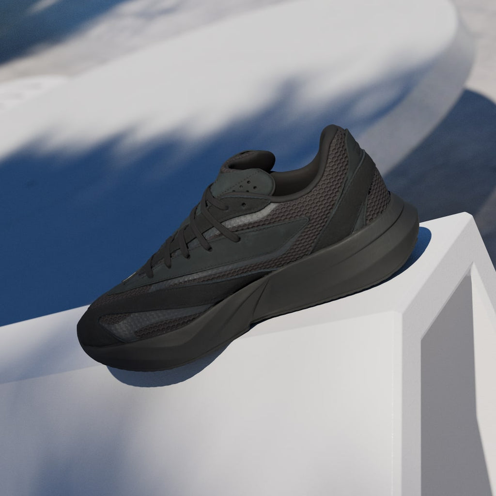 Adidas Men's Lightblaze Shoes - Core Black / Core Black / Carbon - Image 7