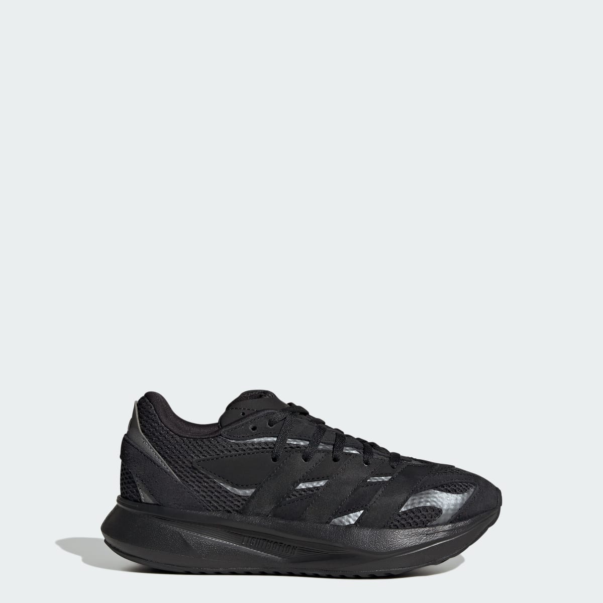 Adidas Kids' Lightblaze Shoes Kids - Core Black / Core Black / Iron Metallic - Image 1