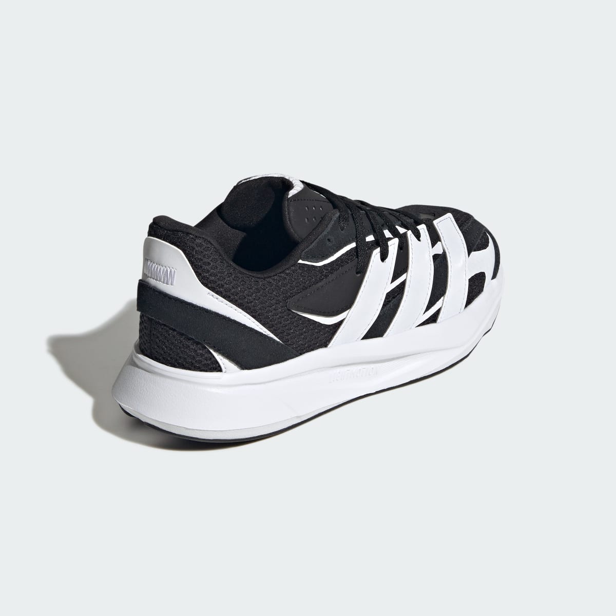Adidas Kids' Lightblaze Shoes Kids - Core Black / Cloud White / Cloud White - Image 5