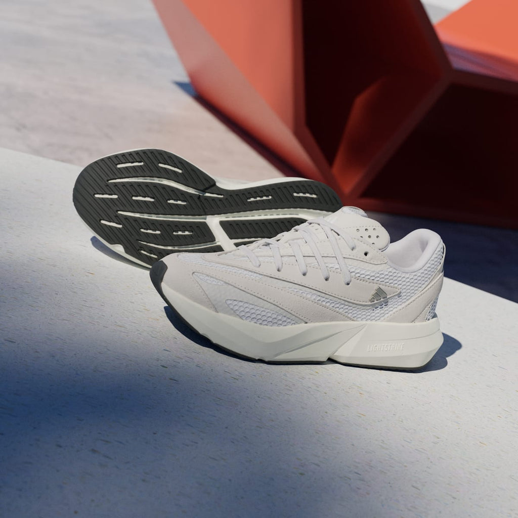 Adidas Women's Lightblaze Shoes - Crystal White / Cloud White / Grey One - Image 4