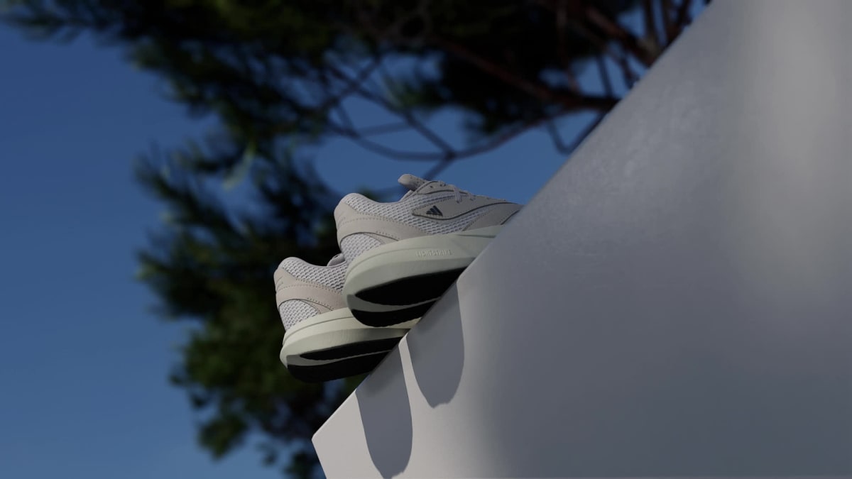 Adidas Women's Lightblaze Shoes - Crystal White / Cloud White / Grey One - Image 2