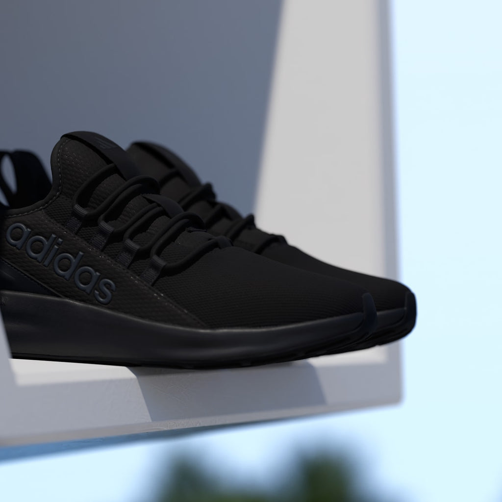 Adidas Men's Lite Racer Adapt 8.0 Shoes - Core Black / Core Black / Carbon - Image 10