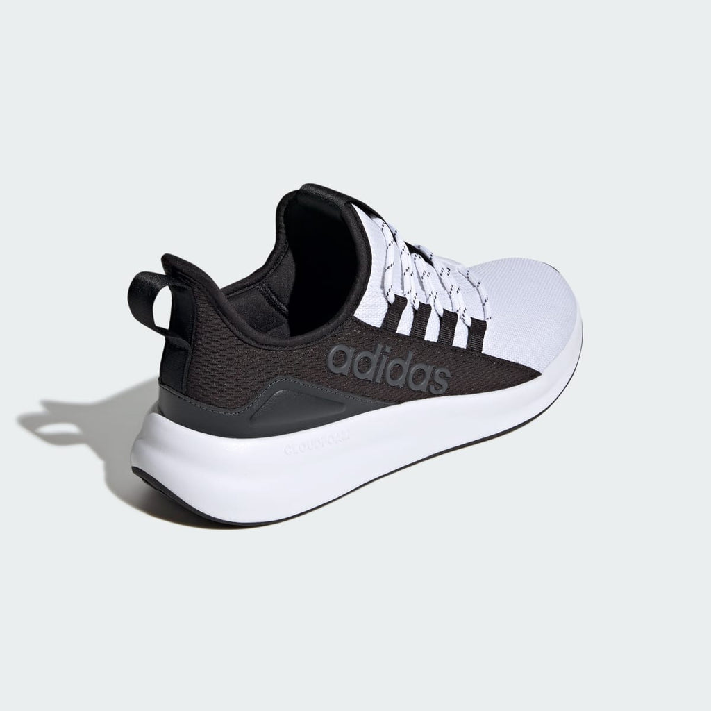 Adidas Men's Lite Racer Adapt 8.0 Shoes - Cloud White / Core Black / Carbon - Image 5